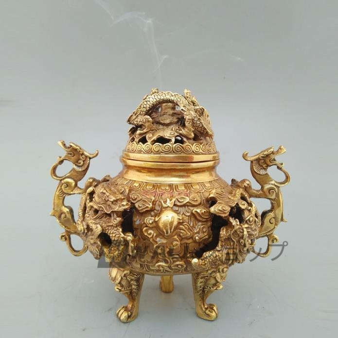  新入荷 特売 極 /香炉/竜/銅器/銅製品/置物/装飾品/工芸品/風水/財運グッズ(銅製)｜売買されたオークション情報、yahooの商品情報をアーカイブ公開 - オークファン その他