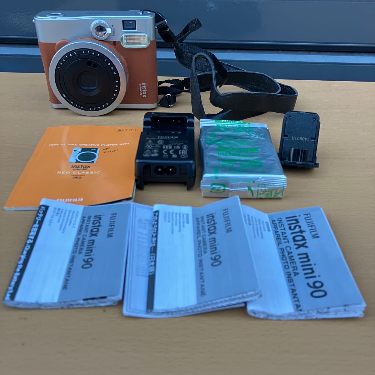 ジャンク動作未確認 Instax mini 90 FUJIFILM 富士フィルム チェキ