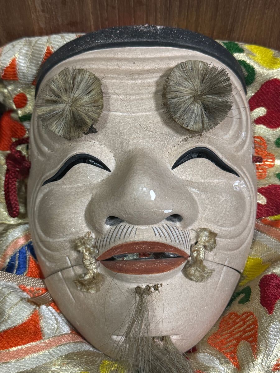 能面 共箱 小面 メルカリ - 能楽の面 能面師 伝統工芸 沖田正龍