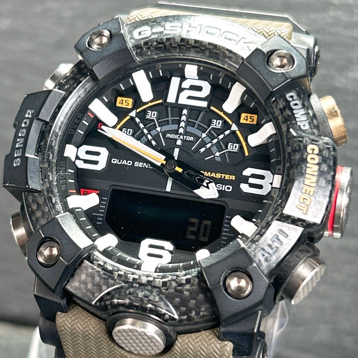 美品 CASIO カシオ G-SHOCK ジーショック MASTER OF G MUDMASTER GG 