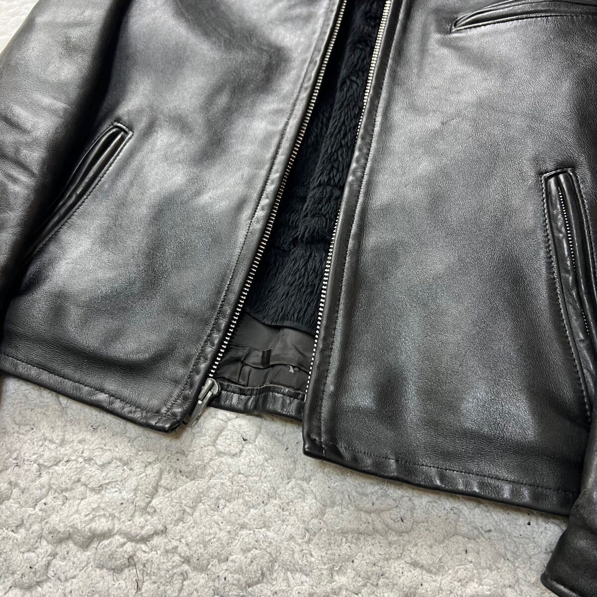 極美品/希少XLサイズ!!】Schott ショット シングルライダース