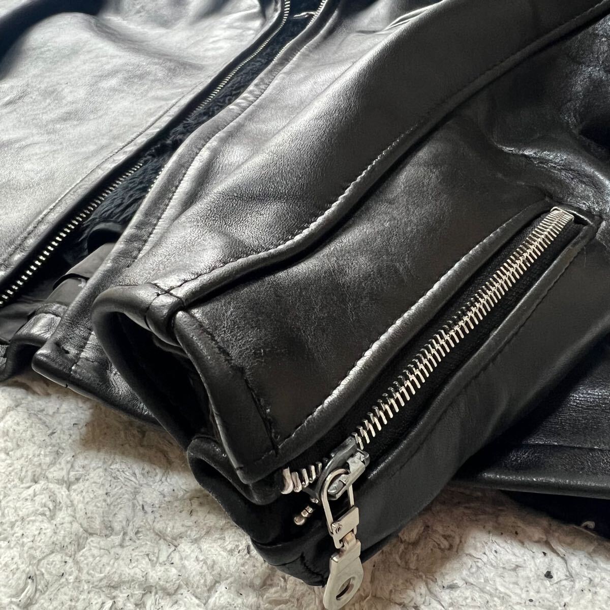 極美品/希少XLサイズ!!】Schott ショット シングルライダース