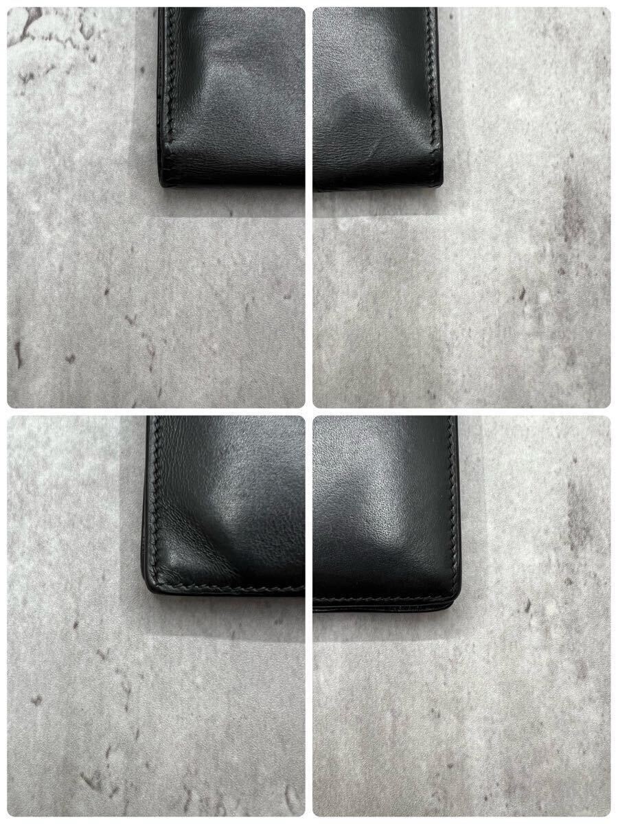 美品】エルメス HERMES ベアン クラシック 長財布 二つ折り財布 