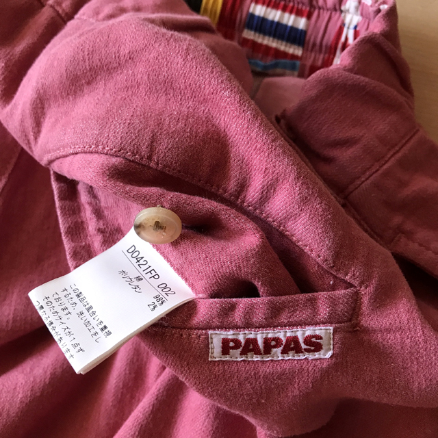 papas ピンク イージーパンツ メンズ L パパス パンツ スラックス