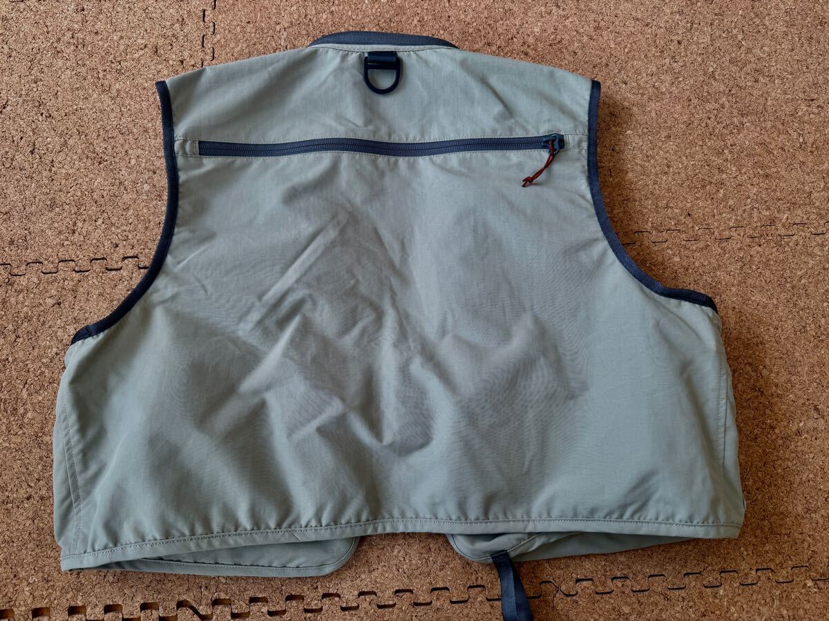 美品 SIMMS シムス フィッシングベスト ベージュ Mサイズ メッシュ