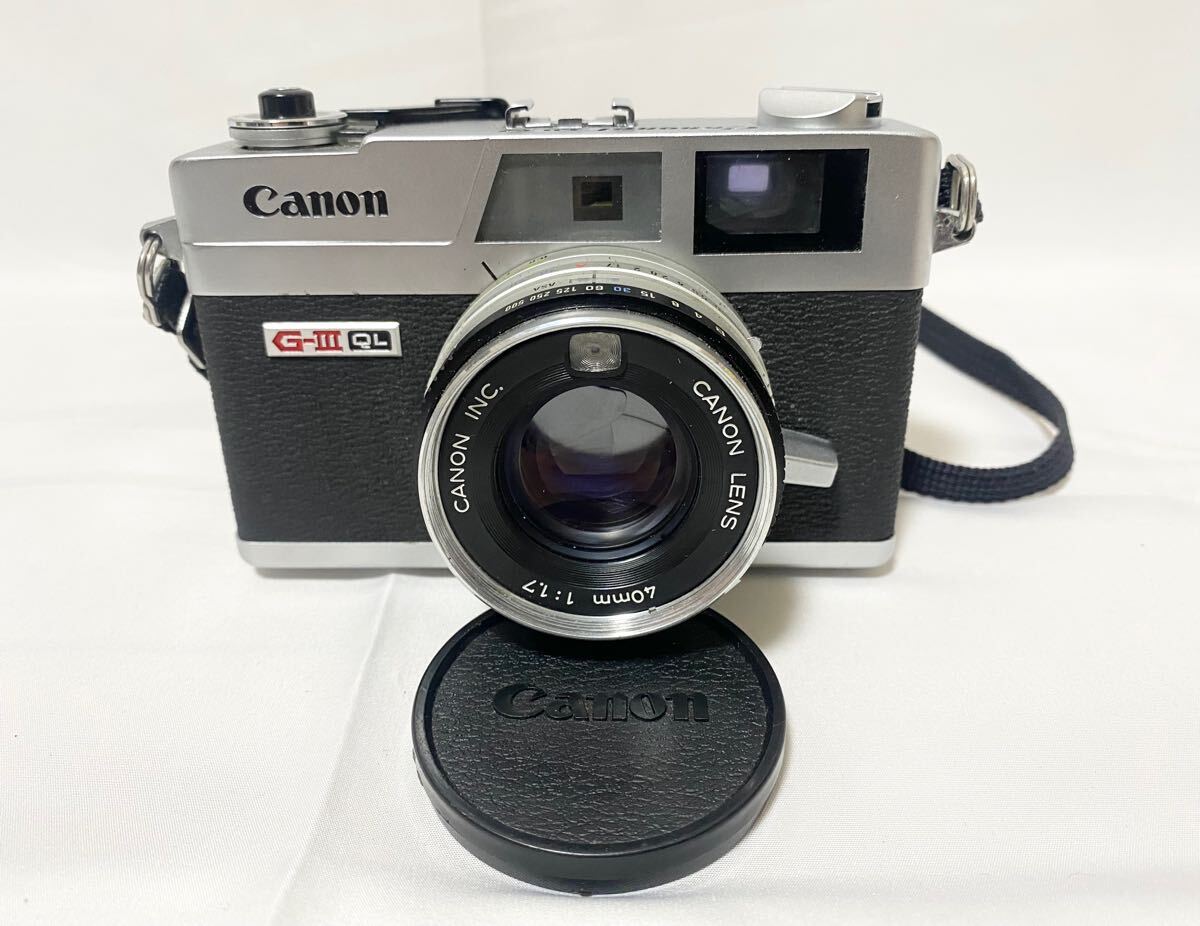 キャノンフィルムカメラ QL Canonet QL17 Canon G-III - Camera Review