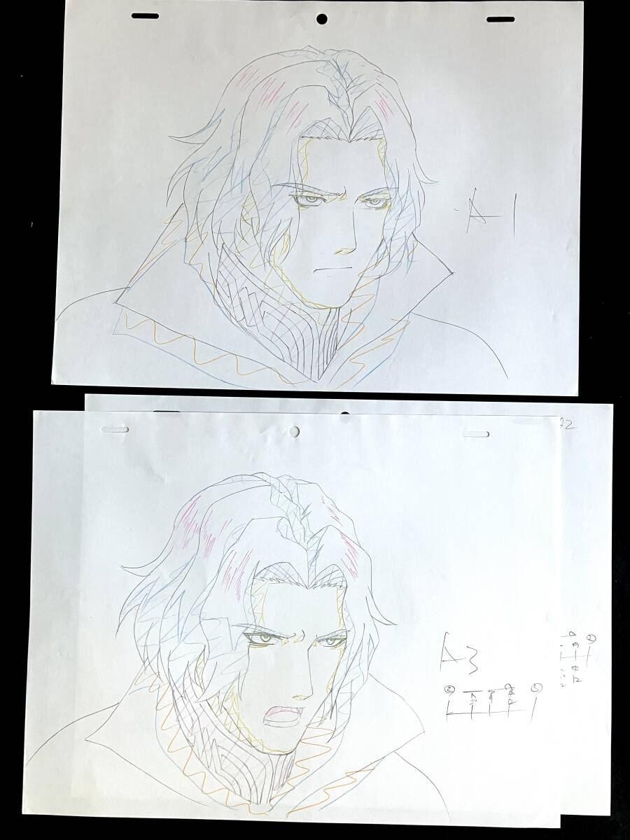 ラストエグザイル 直筆 原画 3枚セット アレックス／セル画 Cel Genga