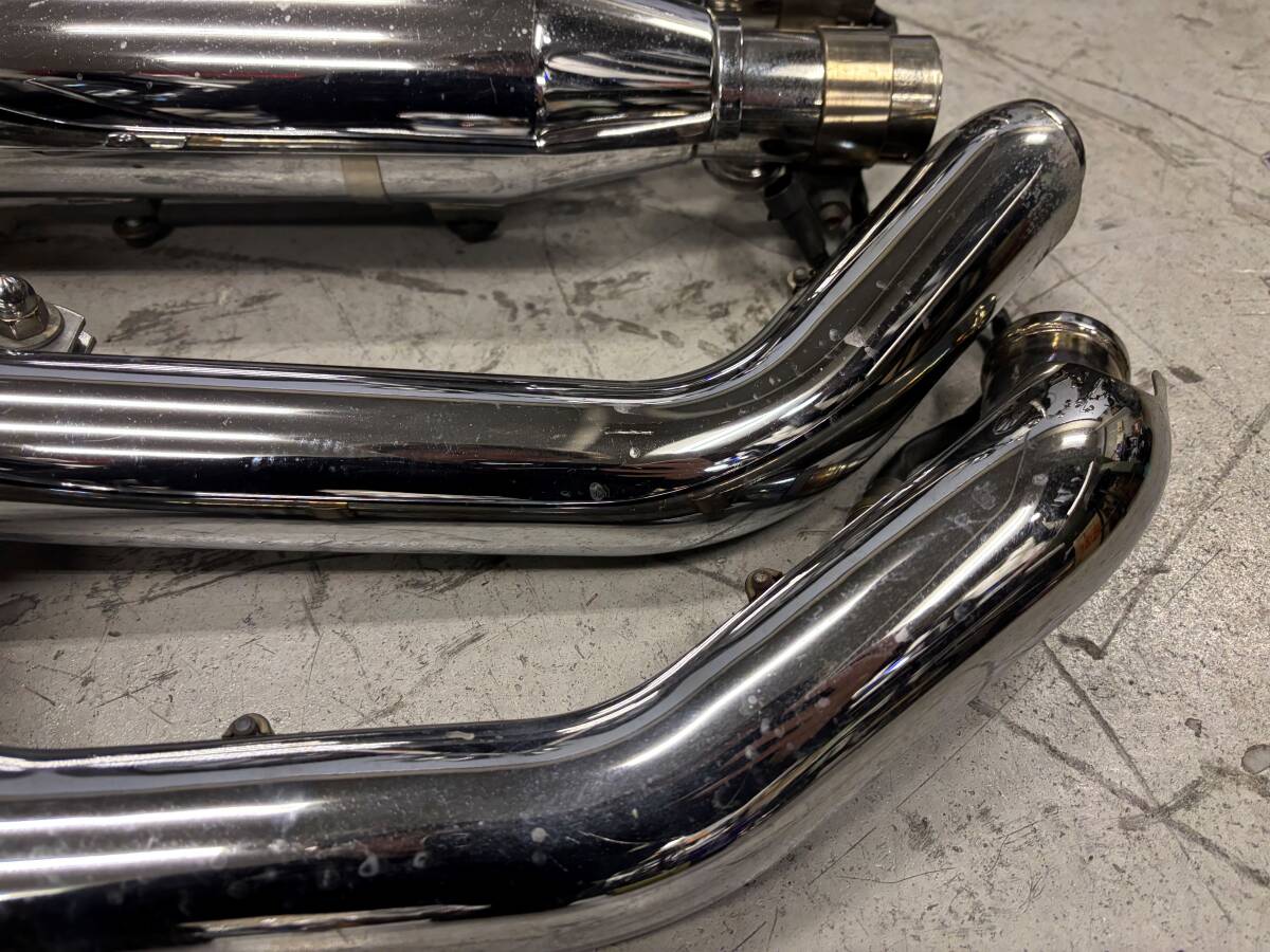 スポーツスター 純正マフラー XL'07-'13 サイレンサー ０７～１３年 64853-04 07～13 スポーツスター純正マフラー エキゾーストパイプセット 車検用に！ 64737-09 綺麗です XL883 XL1200 311206