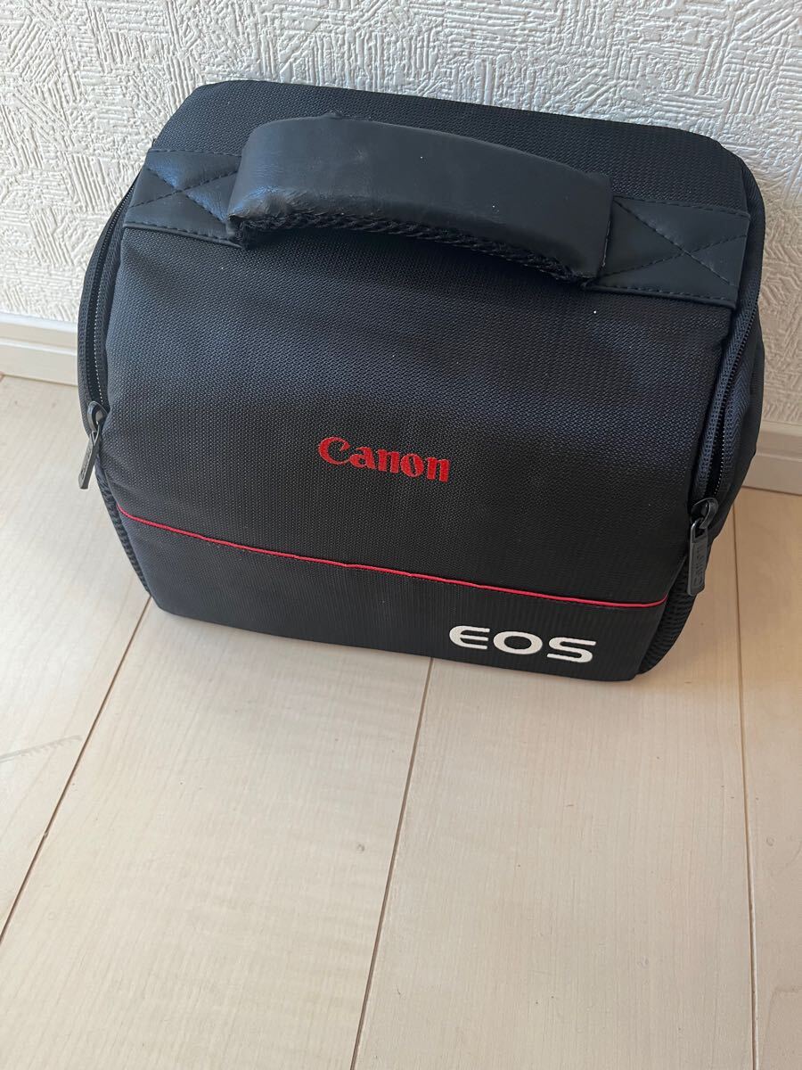 訳アリ　未使用 CANON キャノン カメラバッグ カバー ショルダー バック 肩掛け カバン 鞄 ナイロン製_1