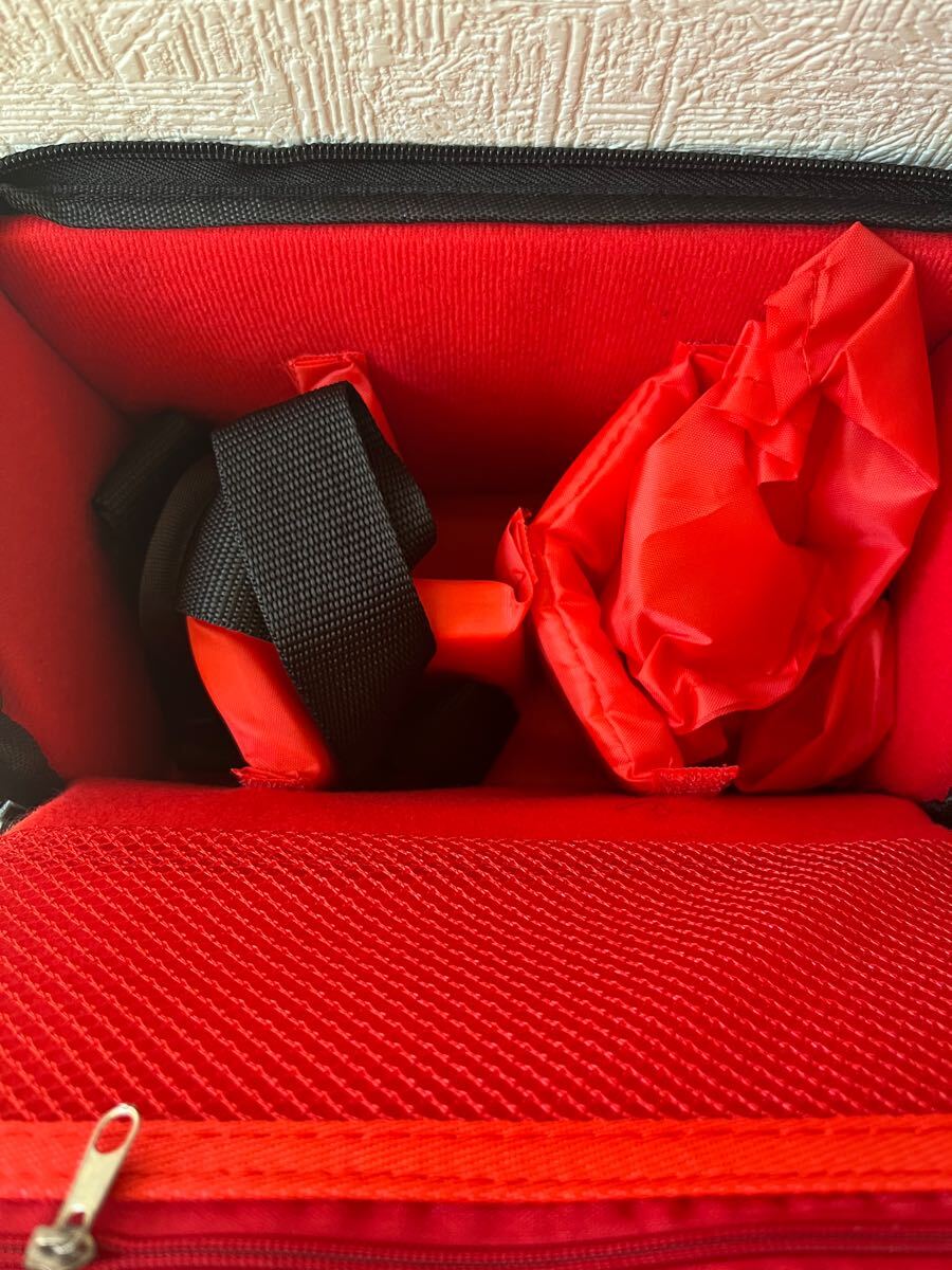 訳アリ　未使用 CANON キャノン カメラバッグ カバー ショルダー バック 肩掛け カバン 鞄 ナイロン製_5