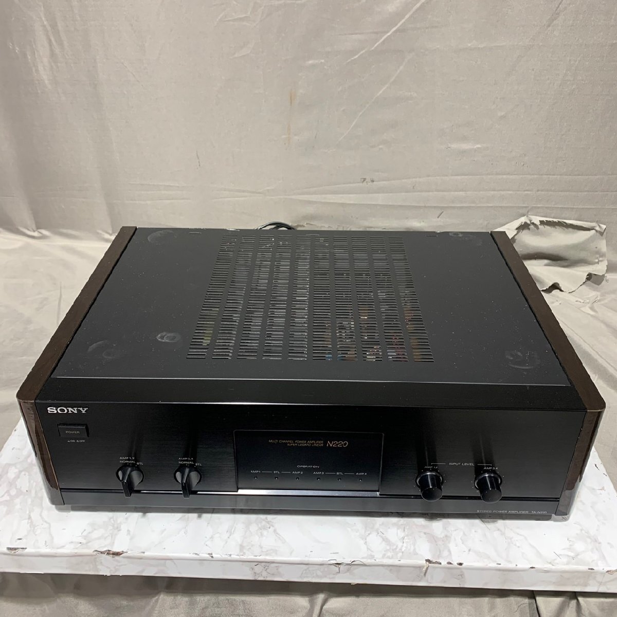 D】 SONY TA-N220 パワーアンプ ソニー 087663 【公式通販】