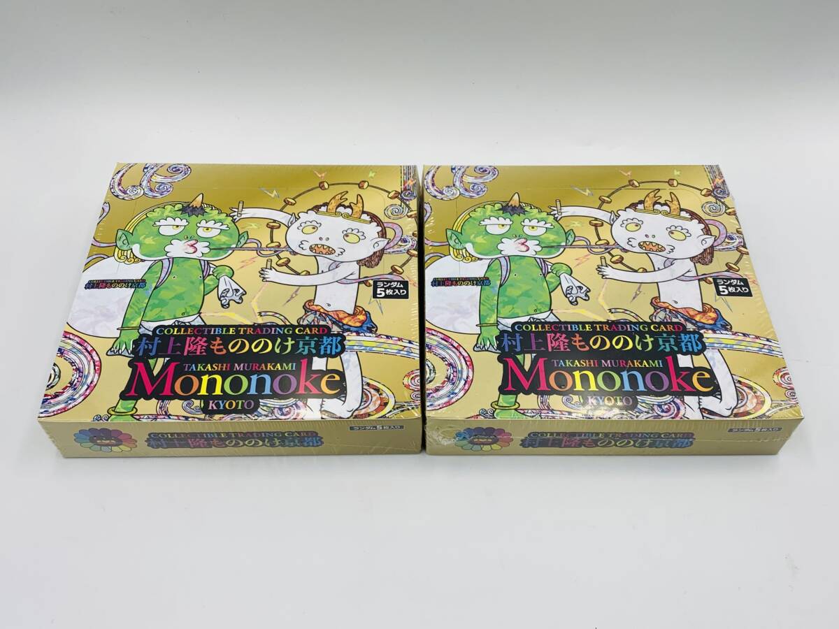 村上隆もののけ京都 COLLECTIBLE TRADING CARD BOX 新品未開封 2BOX