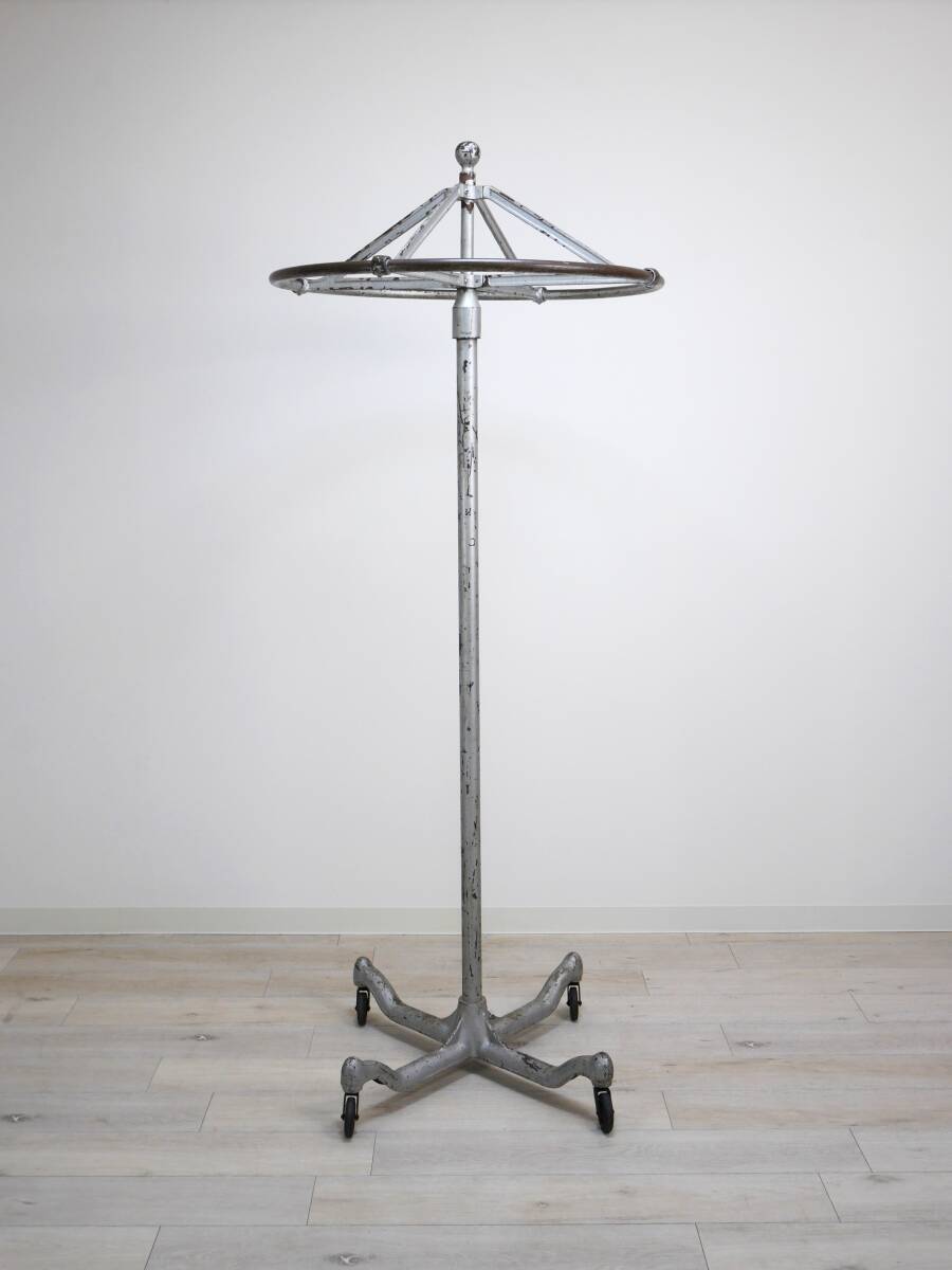 アメリカ 1900's アンティーク サークルラック ヴィンテージ｜USA ハンガー スタンド ディスプレイ 店舗什器 インダストリアル リーバイス