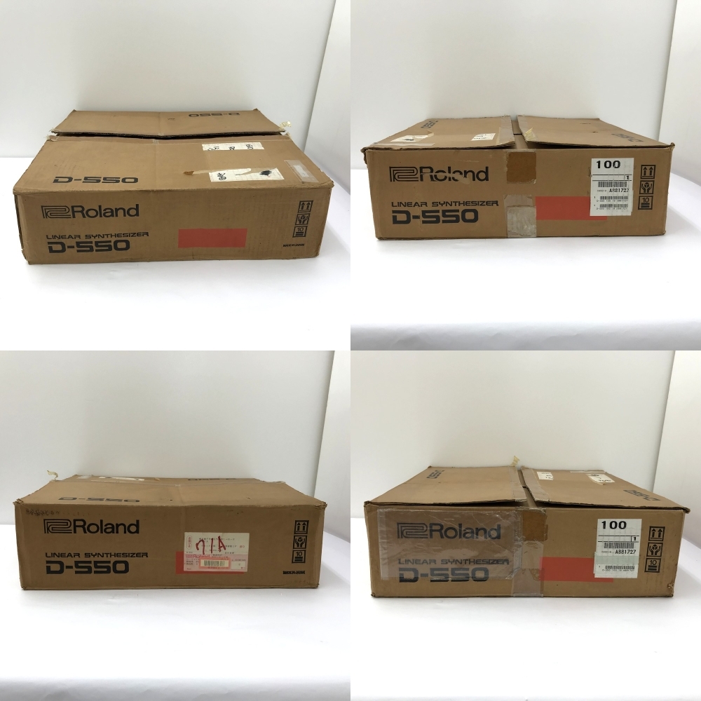 同梱不可】【140】ジャンク品 Roland ローランド D-550 シンセ