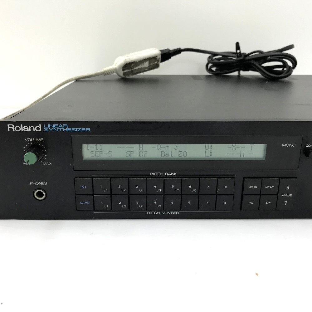 同梱不可】【140】ジャンク品 Roland ローランド D-550 シンセ