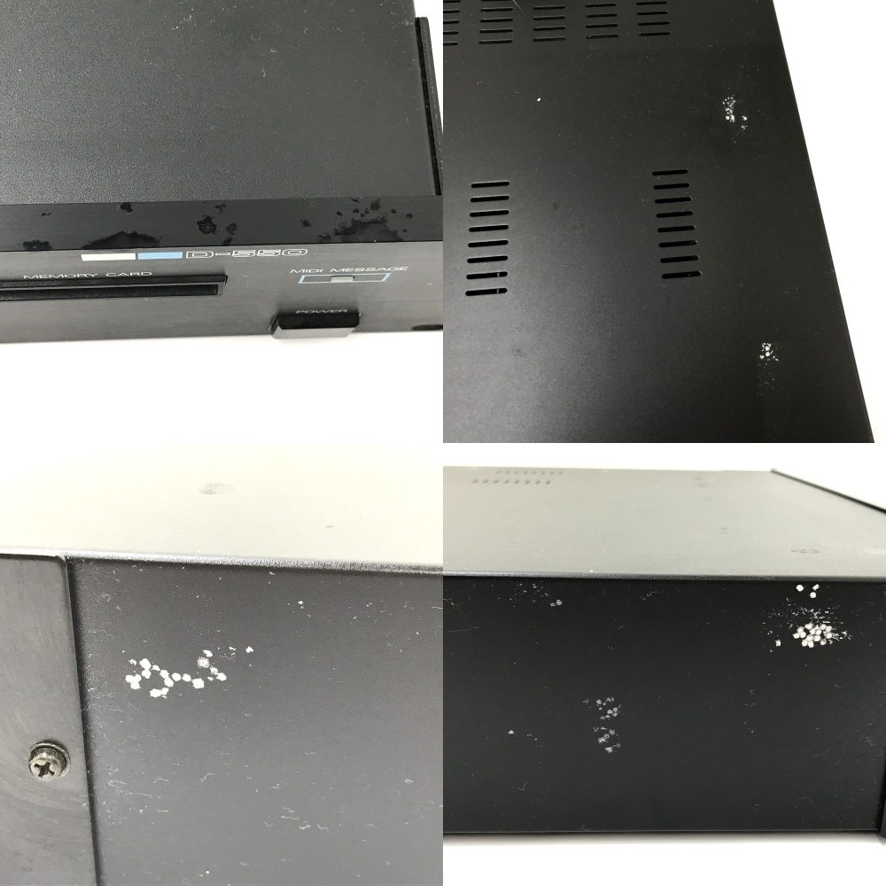 同梱不可】【140】ジャンク品 Roland ローランド D-550 シンセ