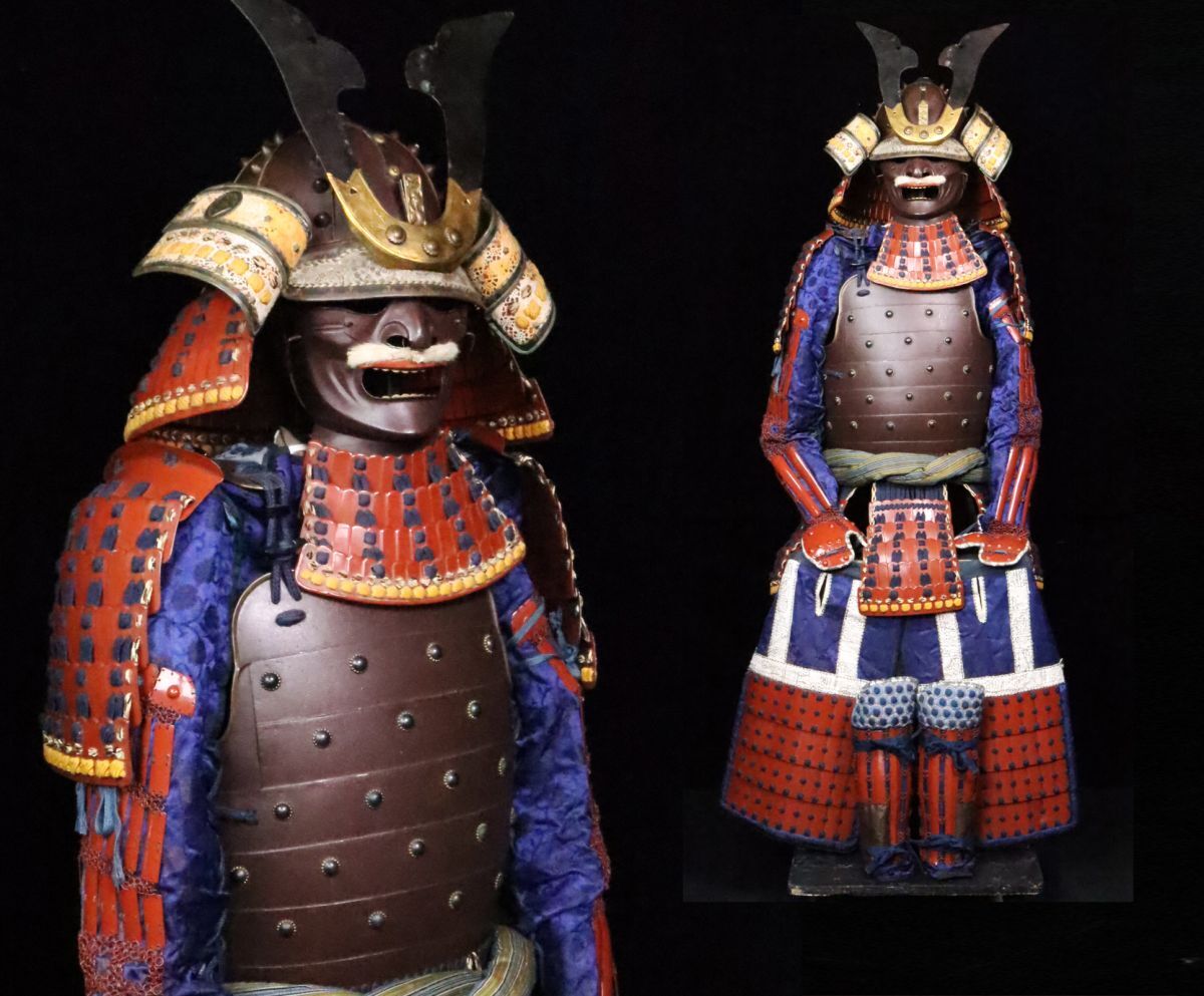 等身大 STORE SAMURAI サムライストア 鎧 流現代甲冑 赤二枚胴具足 L001