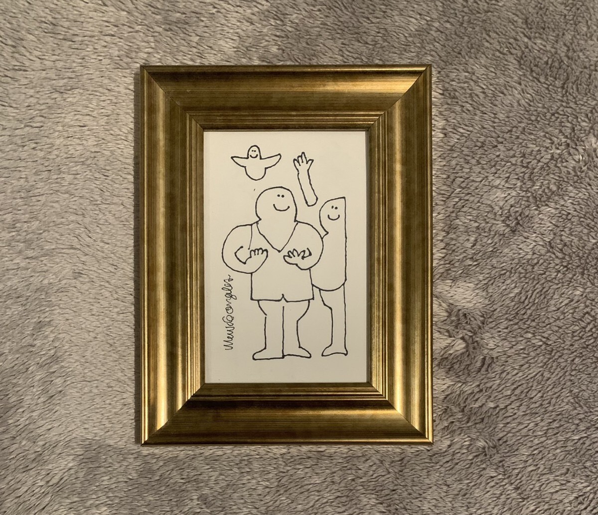 mark gonzales gonz マークゴンザレス 直筆原画 サイン入 真作 マークゴンザレス MARK GONZALES GONZ gonzales mark gonz Mark ART