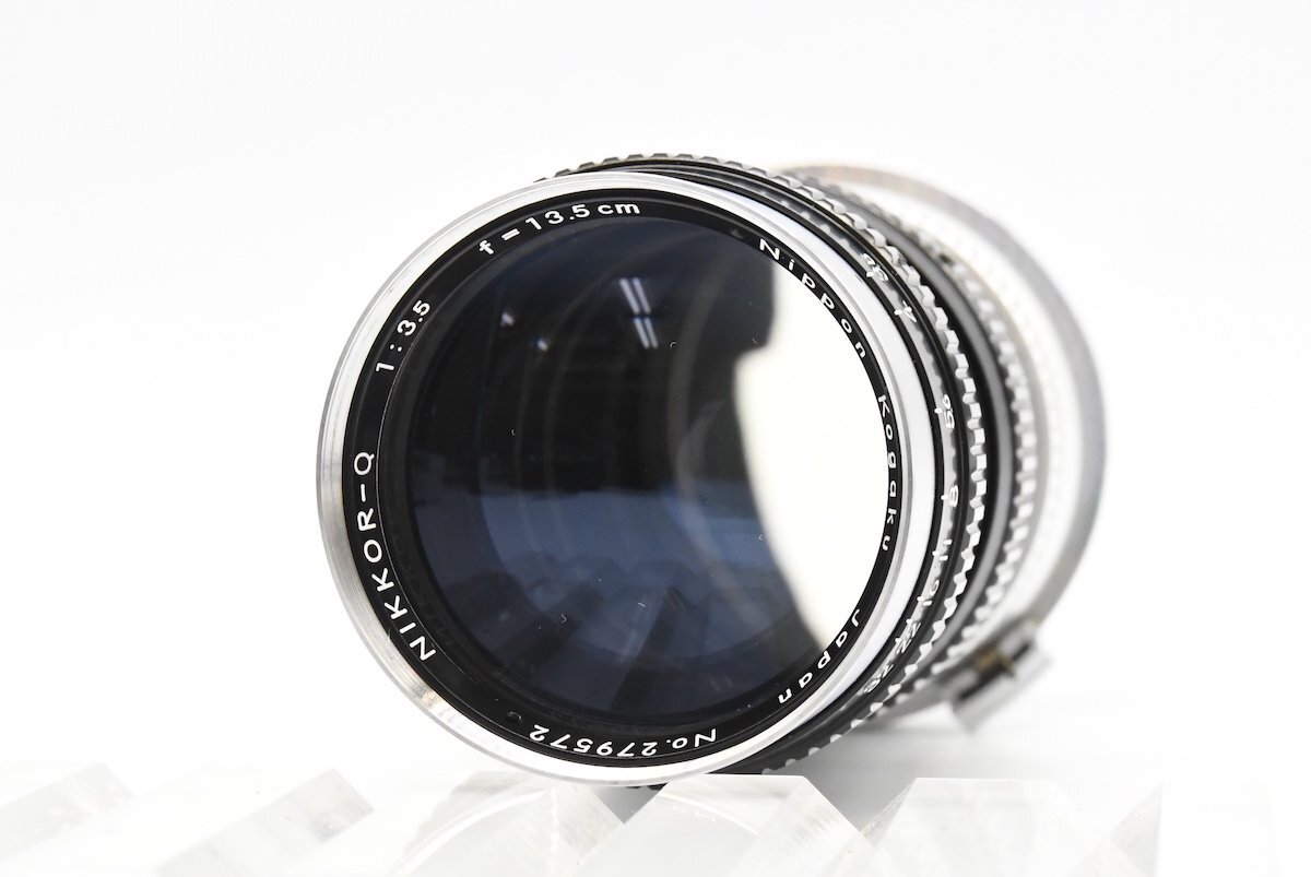 135mm Nikkor-Q Auto Nikon f3.5 | 13.5cm Lens F3.5 Black Non-AI
