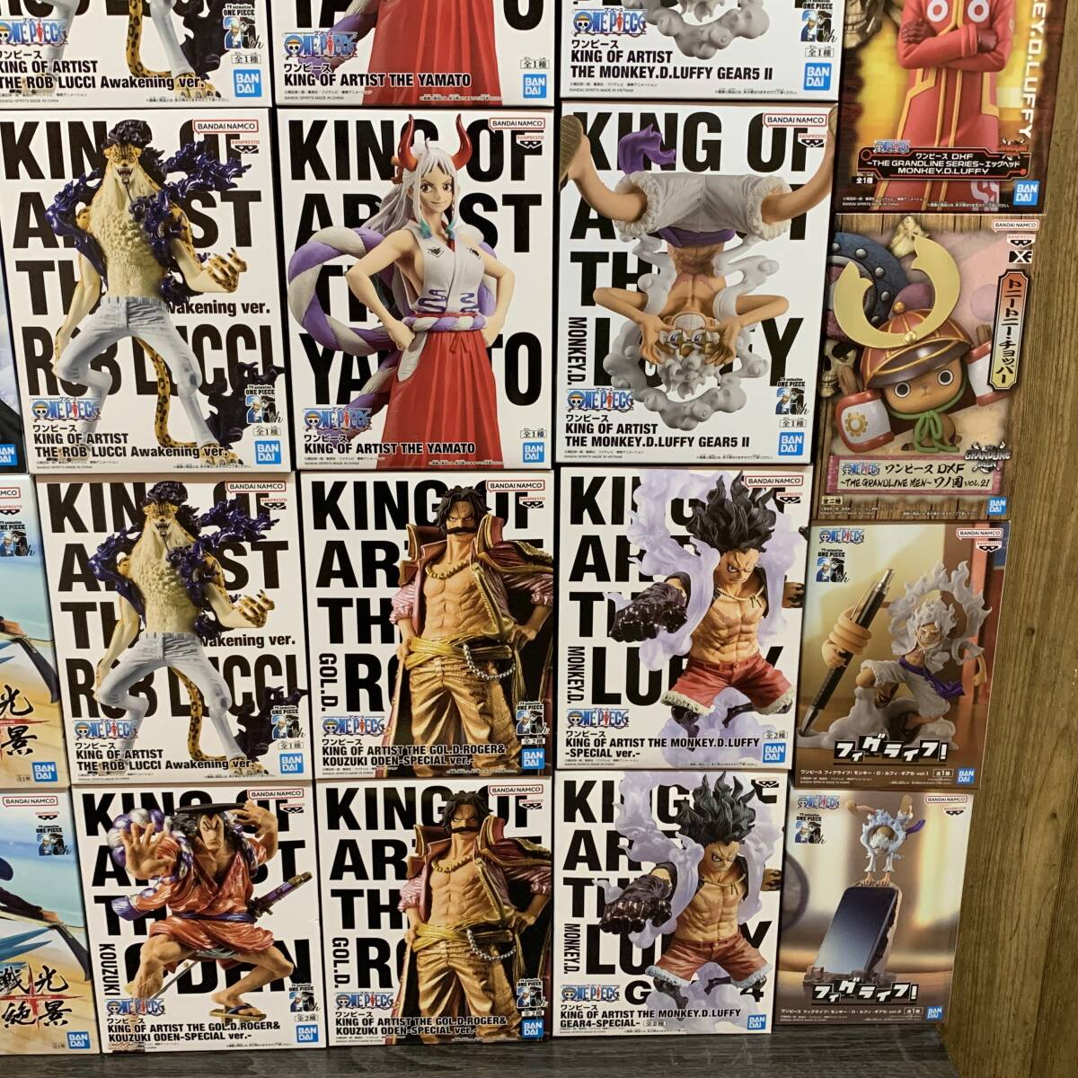 tu061 【未開封】　ワンピース　フィギュア　KING OF ARTIST　Grandista　DXF　一番くじ　まとめ売り 未開封 ワンピース tu061 おもちゃ 2026年最新Yahoo!オークション 等