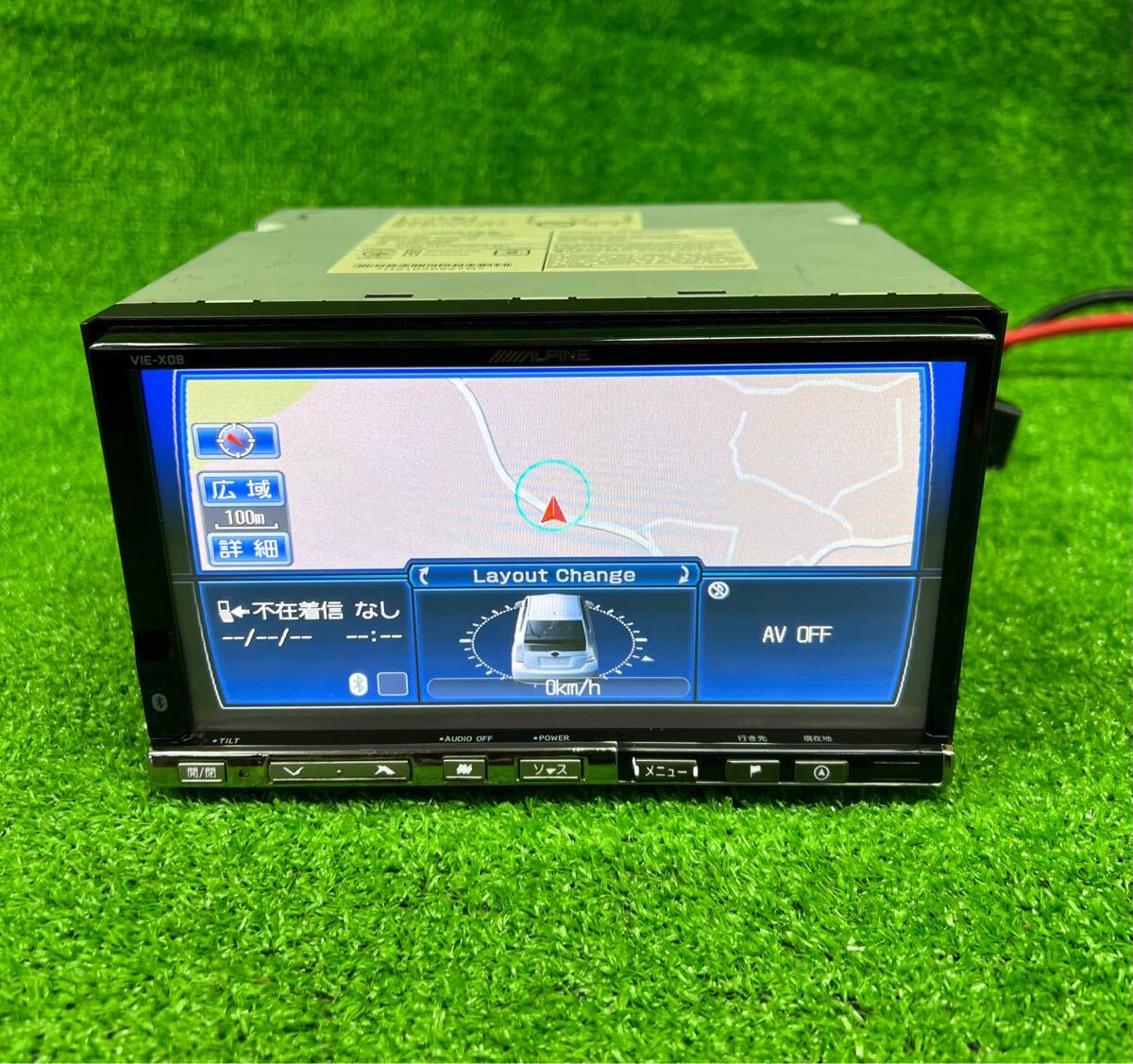 178 動作良好 VIE-X08S アルパイン アルパイン VIE-X08S カーナビ 178 動作良好 VIE-X08S アルパイン