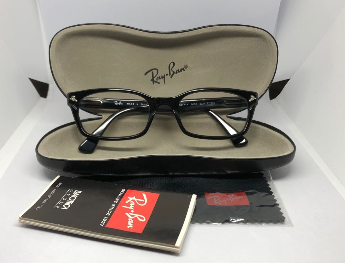☆美品 希少☆Ray-Banレイバン RB5017-A 2000 降谷建志 伊達眼鏡 *507 