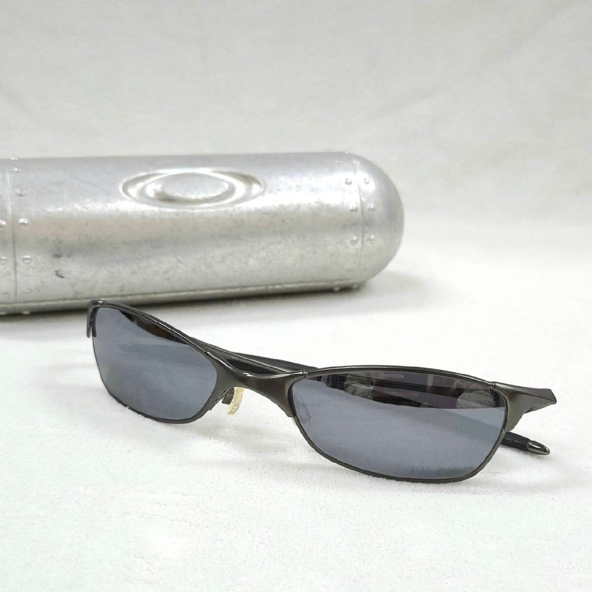 OAKLEY オークリー サングラス Wiretap 140 Pewter 11-514 アルミ 