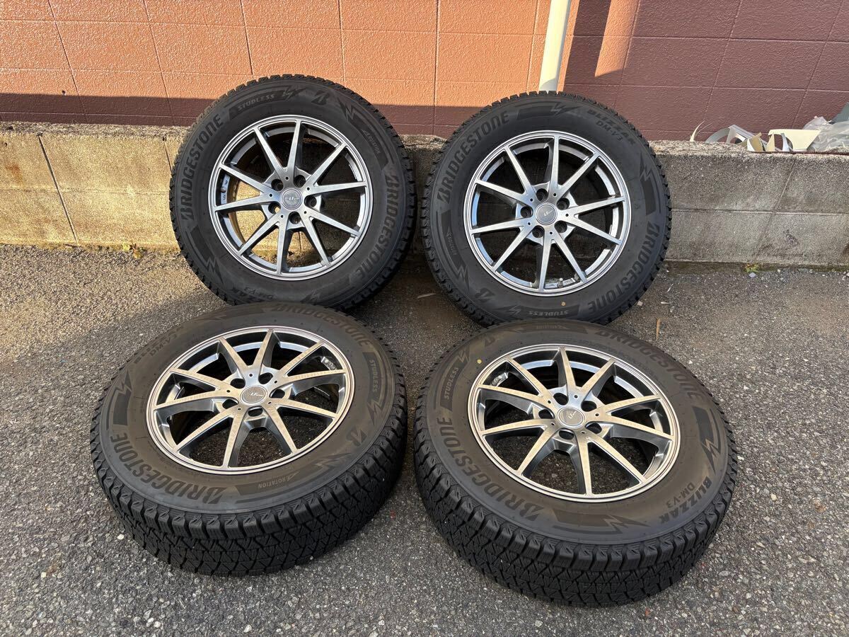  LF-SPORT 17インチ 7.0J +38 PCD114.3 5H 5穴 ブリヂストン ブリザック BLIZZAK DM-V3 225/65R17 ハリアー/RAV4/NXなど(スタッドレスタイヤ)｜売買されたオークション情報、yahooの商品情報をアーカイブ公開 - オ 5穴