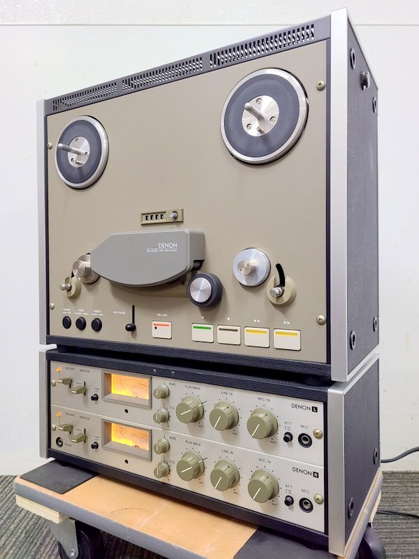 動作未確認】DENON DH-610S オープンリールデッキ セパレートタイプ