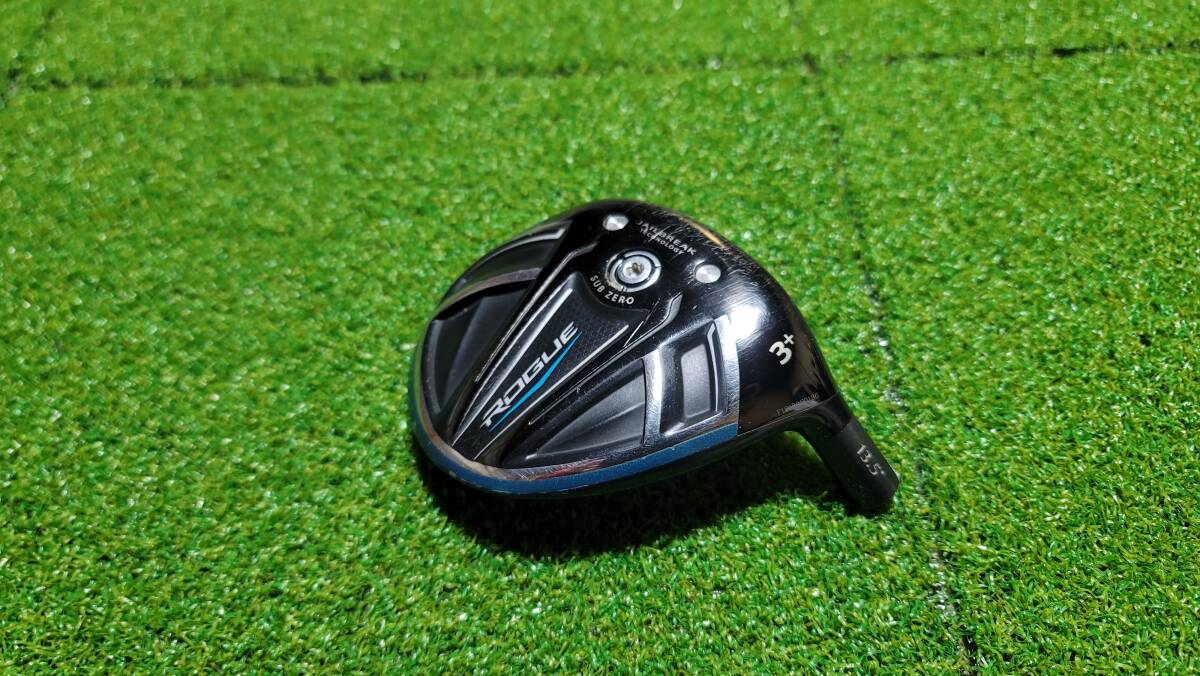 ★レア★キャロウェイ ROGUE SUBZERO ローグサブゼロ 　3W＋　13.5°　ツアースプーン　 単体　29_1