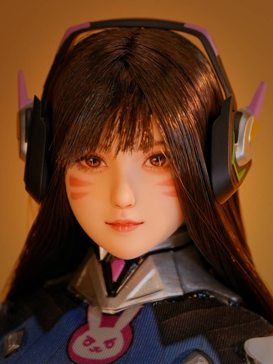 ★DOLL-コレクション★豪華蔵出セット017★ 1/6カスタムドール★作家作COSPLAYシリーズ★オーバーウォッチ●D．VA★素体付★服付★武器付★_1