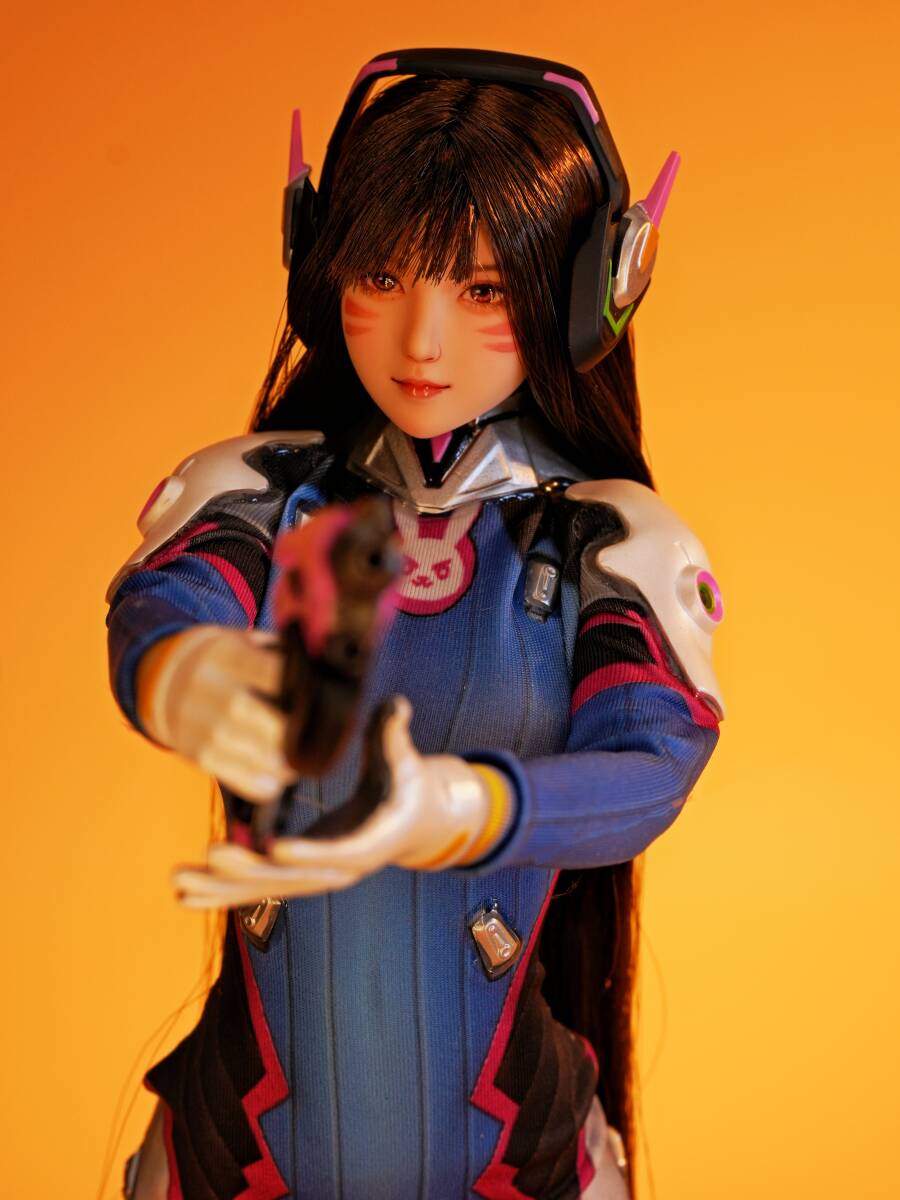 ★DOLL-コレクション★豪華蔵出セット017★ 1/6カスタムドール★作家作COSPLAYシリーズ★オーバーウォッチ●D．VA★素体付★服付★武器付★_3