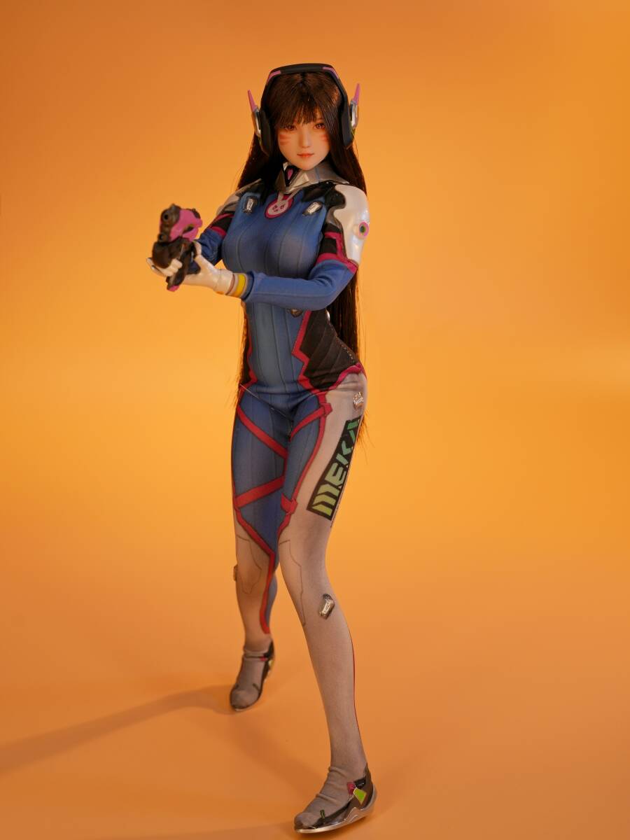 ★DOLL-コレクション★豪華蔵出セット017★ 1/6カスタムドール★作家作COSPLAYシリーズ★オーバーウォッチ●D．VA★素体付★服付★武器付★_6
