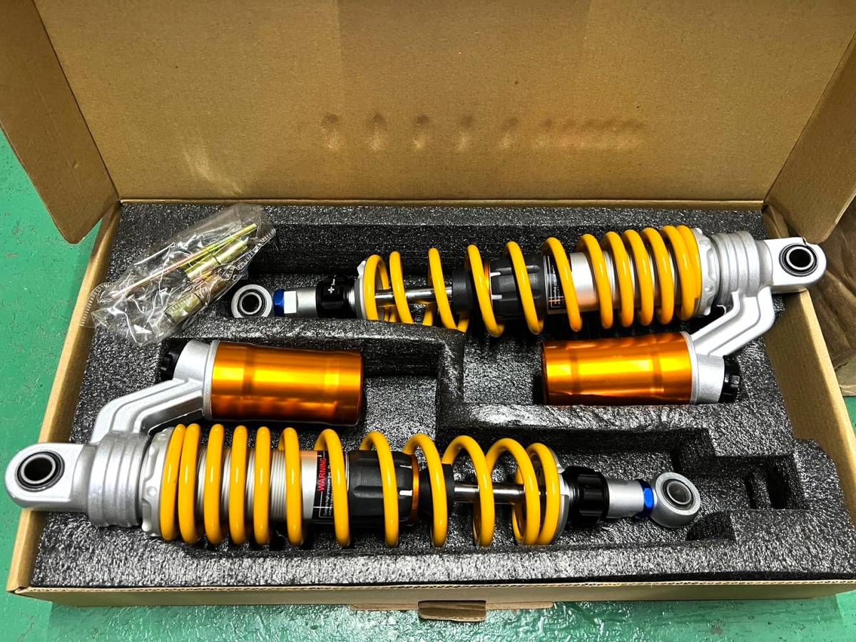 オーリンズタイプ リアショック黄360mm/インパルス400 CB400SF