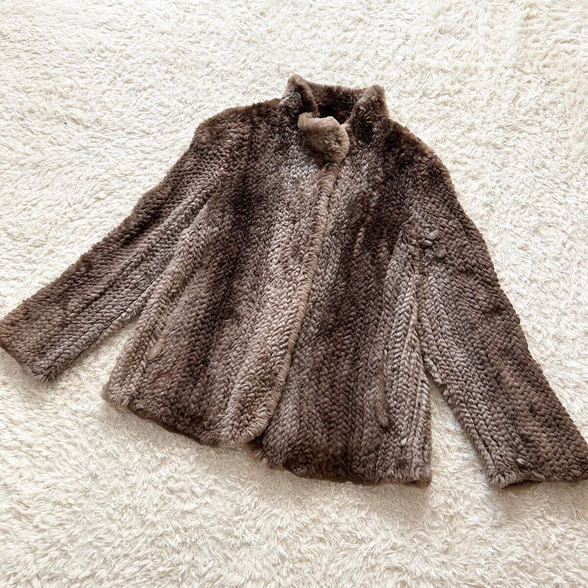 美品 毛皮コート コート ビーバー 毛皮 リアルファー 高級毛皮 上品 