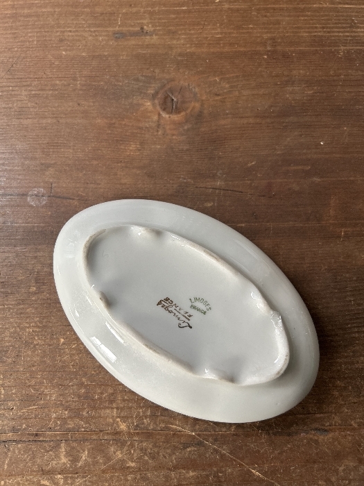 《フランス Vintage LIMOGES FRANCE リモージュの小物入れ》トリンケット ボンボニエール コレクション 金彩_8