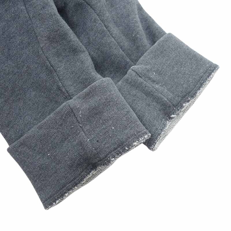 MAISON MARGIELA ダブルジップ デザイン クルーネック スウェット 