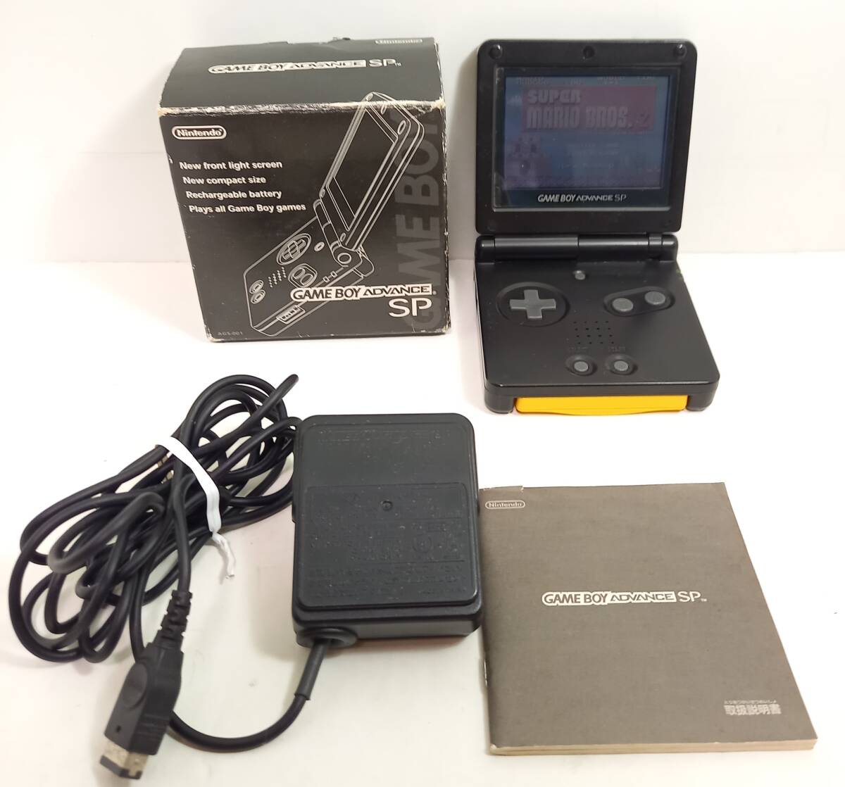 ゲームボーイアドバンスSP オニキスブラック ジャンク品 オニキス 