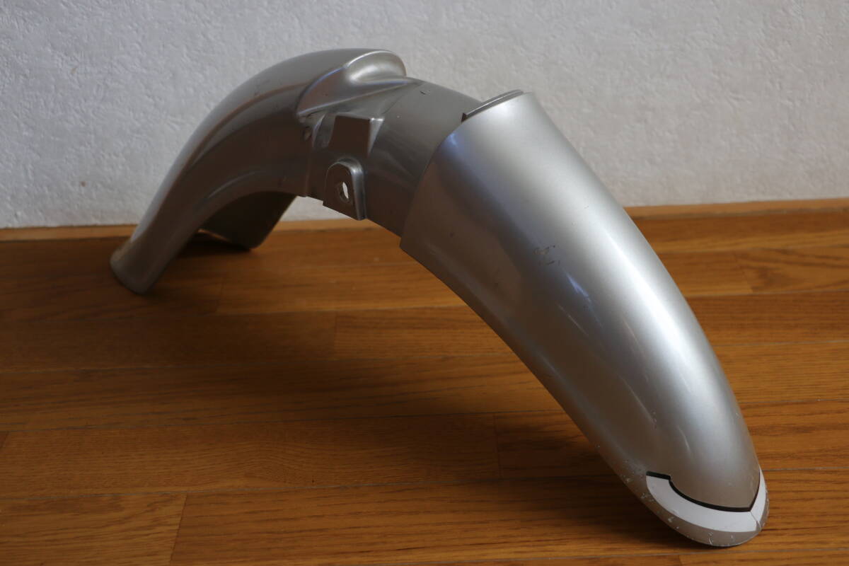 ホンダ　リトルカブ　フロントフェンダー　スパークリングシルバーメタリック　純正品_2