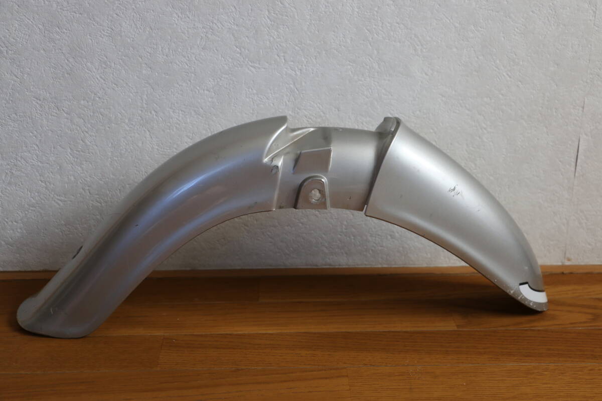 ホンダ　リトルカブ　フロントフェンダー　スパークリングシルバーメタリック　純正品_6