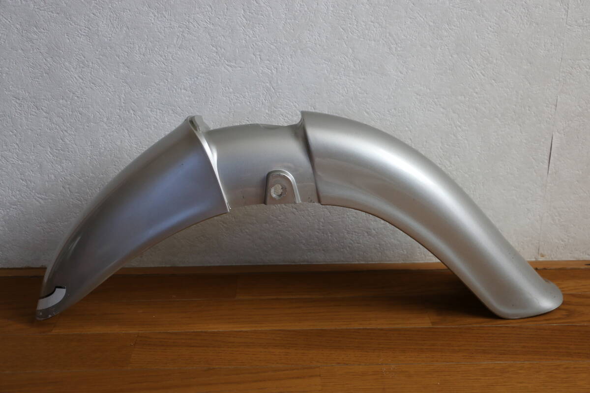 ホンダ　リトルカブ　フロントフェンダー　スパークリングシルバーメタリック　純正品_7