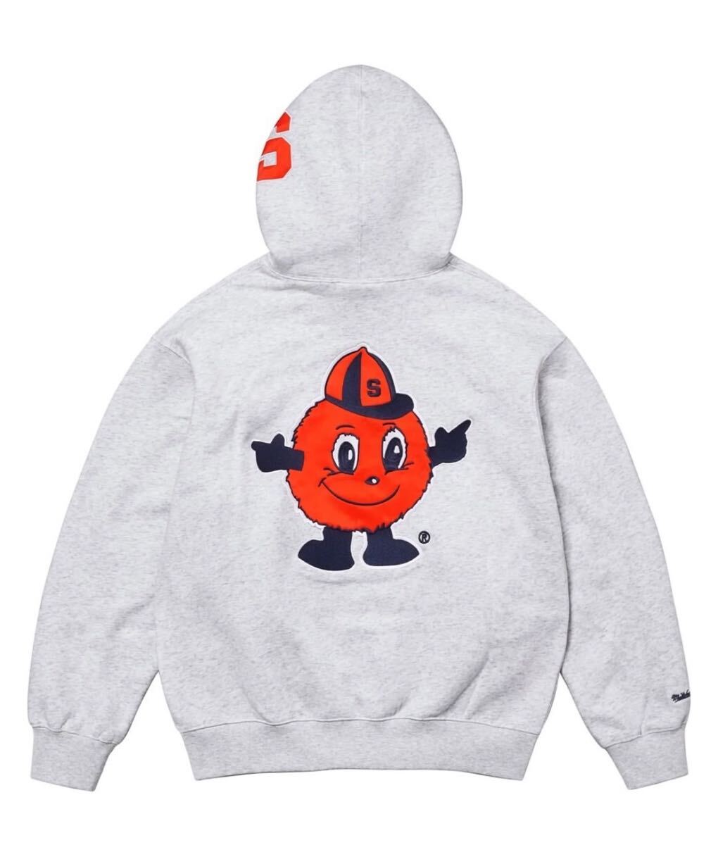 Supreme x Mitchell & Ness NCAA Hooded Sweatshirt Ash Grey Supreme x Mitchell & Ness NCAA Hooded Sweatshirt Ash Grey