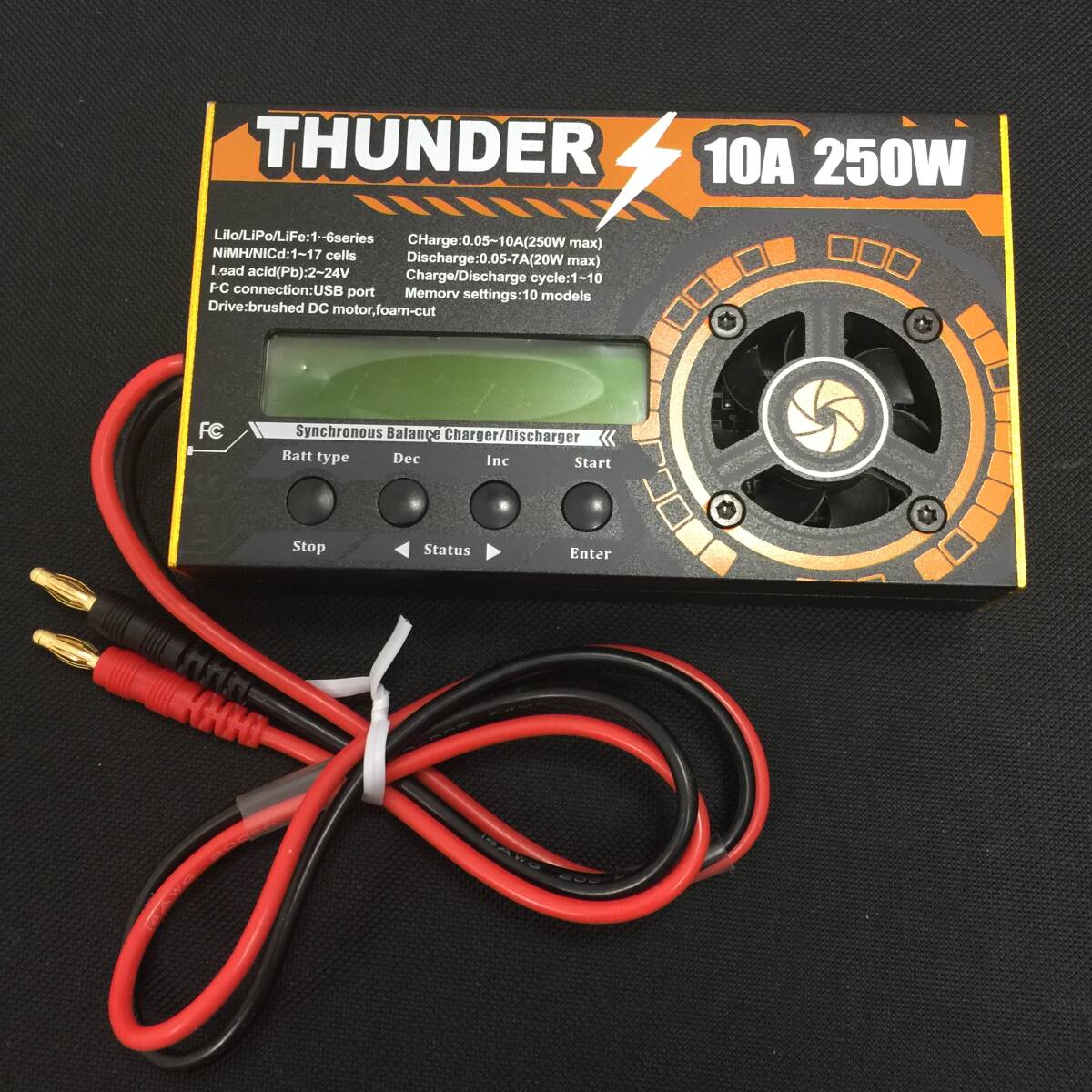 HOTA THUNDER 10A 250W Synchronous Balance Charger/Discharger ミニ