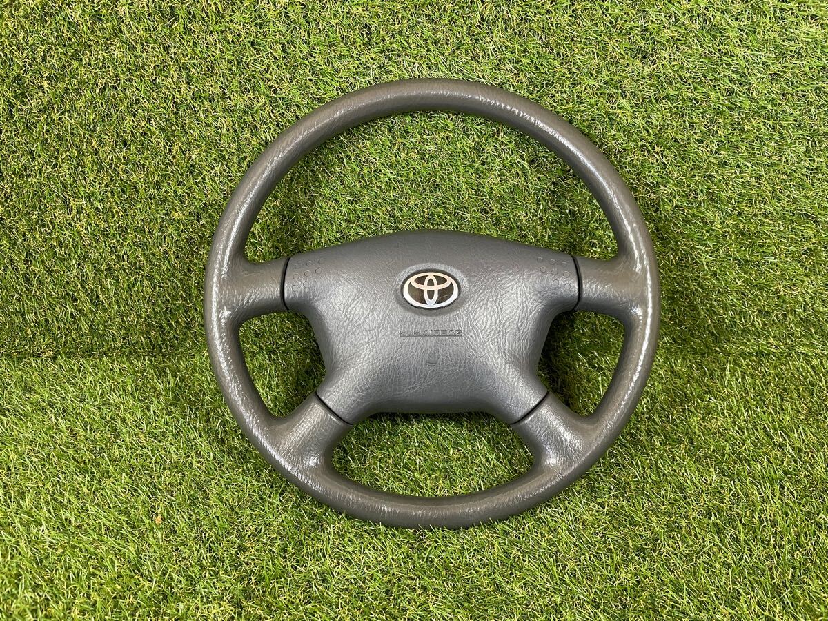 新品，得価 トヨタ純正 ハイエース 100系 グランドハイエース ステアリングホイール ハンドル ホーンパット付 7113-10(ステアリング、ハンドル本体)｜売買されたオークション情報、yahooの商品情報をアー トヨタ用