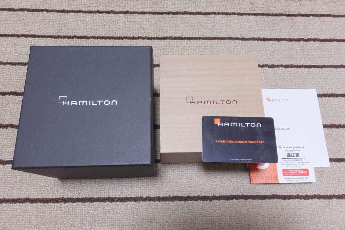 美品電池交換済みHAMILTON ジャズマスター シービュークロノグラフ