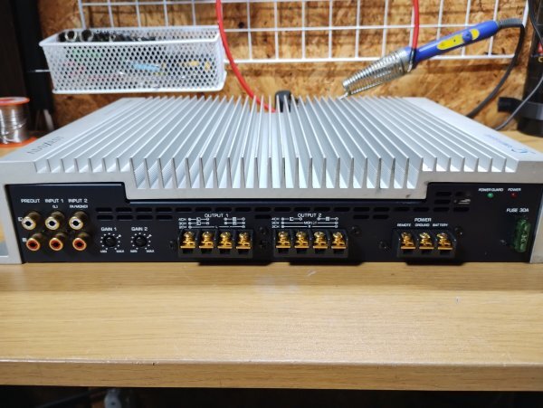 ADDZEST APA4200 4ch アンプ カーオーディオ カスタム