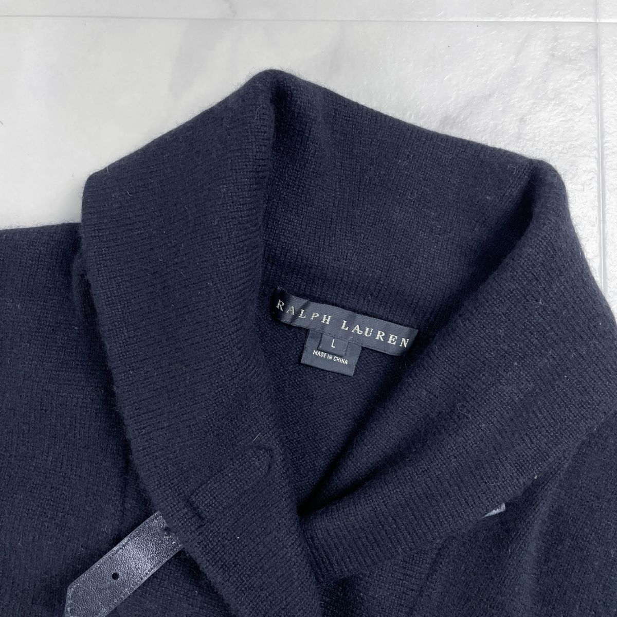 RALPH LAUREN ラルフローレン ウール混 アンゴラ カシミヤ ニット 