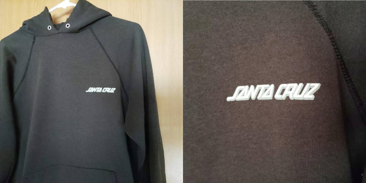 80s USA製 SANTA CRUZ パーカー スウェット ヴィンテージ Hanes 