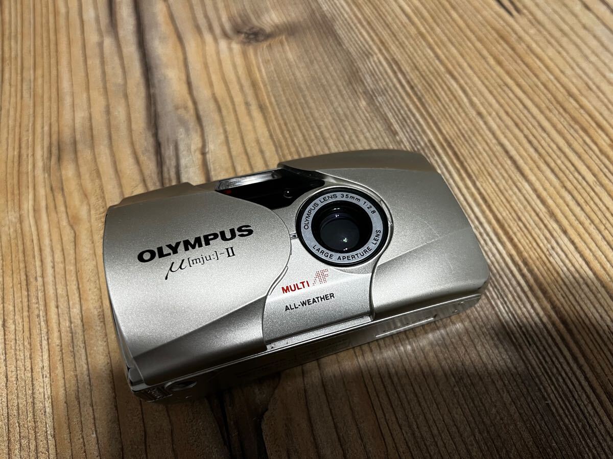 オリンパス μ ミュー OLYMPUS [mju:] ZOOM コンパクトフィルムカメラ