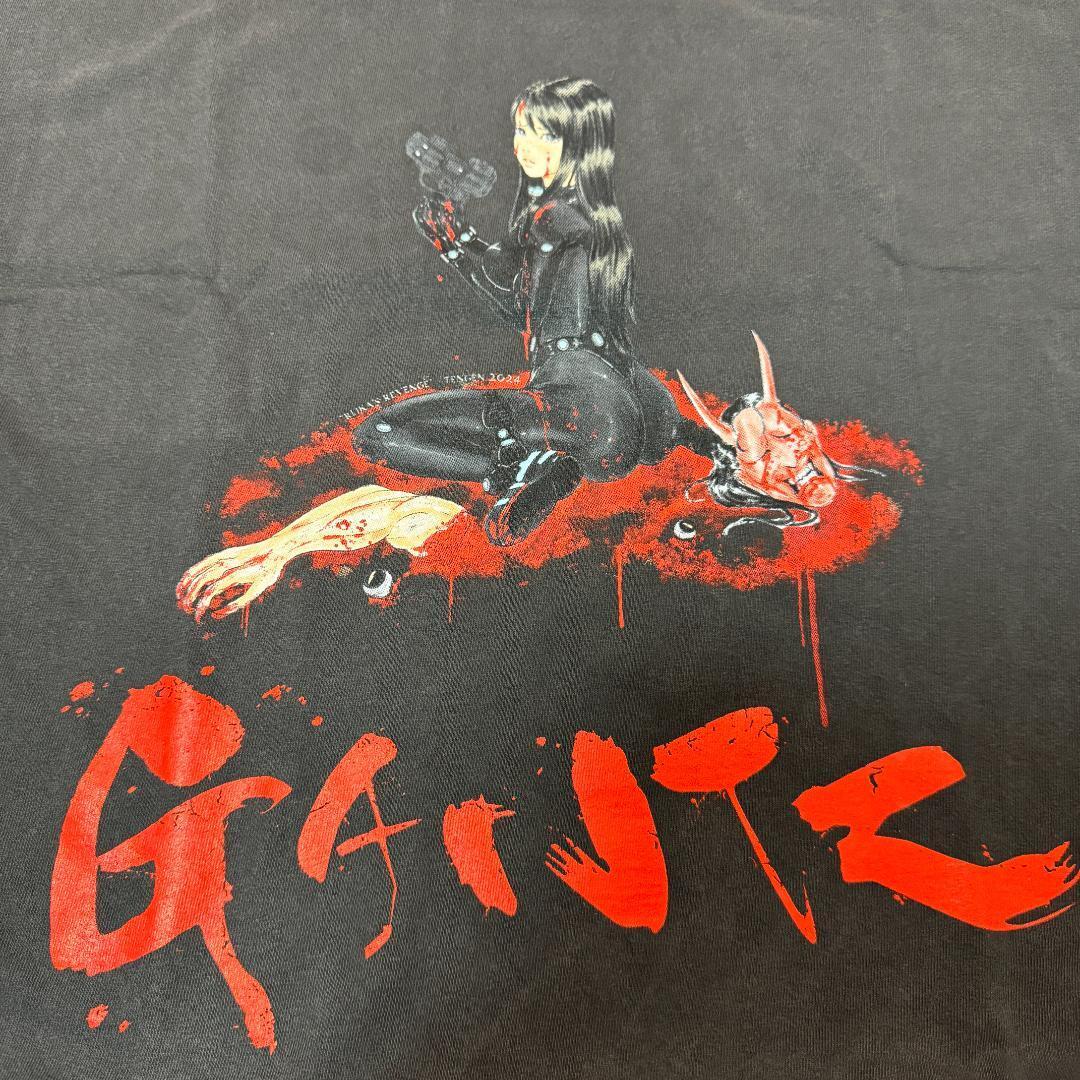 GANTZ アニメTシャツ フェード ブラック レイカ REIKA XLサイズ アニメ 